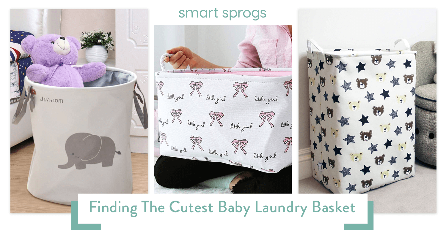 baby laundry basket elephant